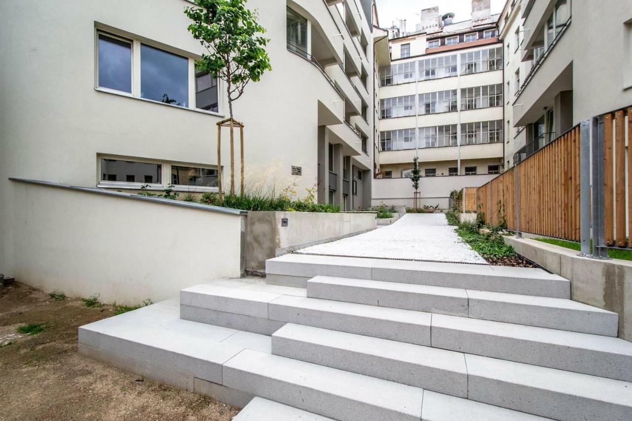 Design 3Bdr Apartment In Residence, Free Parking 프라하 외부 사진